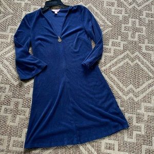Lilly Pulitzer Terry Cloth Zip Coverup